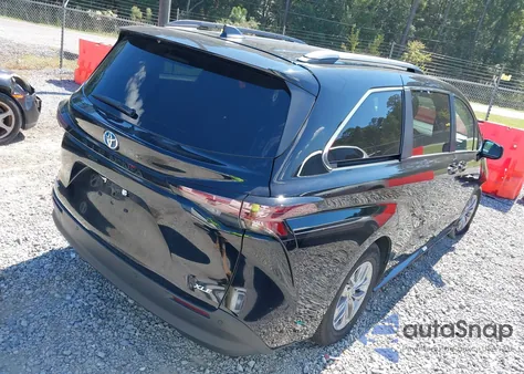 2025 Toyota Sienna Xle 8 Passenger from USA, damaged, VIN 5TDYRKEC6SS253928